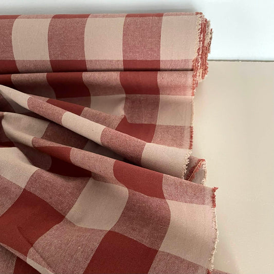 BUFFALO GINGHAM - NATURAL/SIENNA