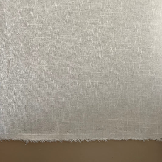 COTTON LINEN BLEND - IVORY