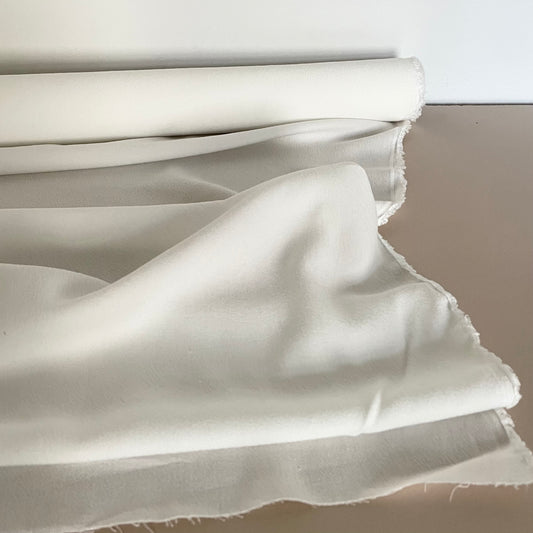 TENCEL RAYON CREPE - IVORY