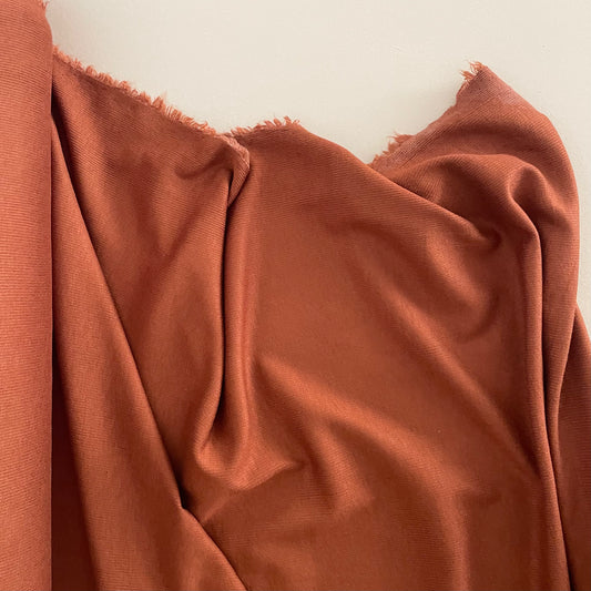 RAYON SPANDEX KNIT - CHILLI RIB