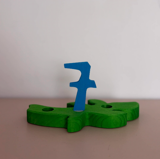 GRIMMS NUMBER - BLUE 7